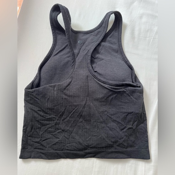 Ebb to Street Cropped Racerback Tank Top - Picture 3 of 4